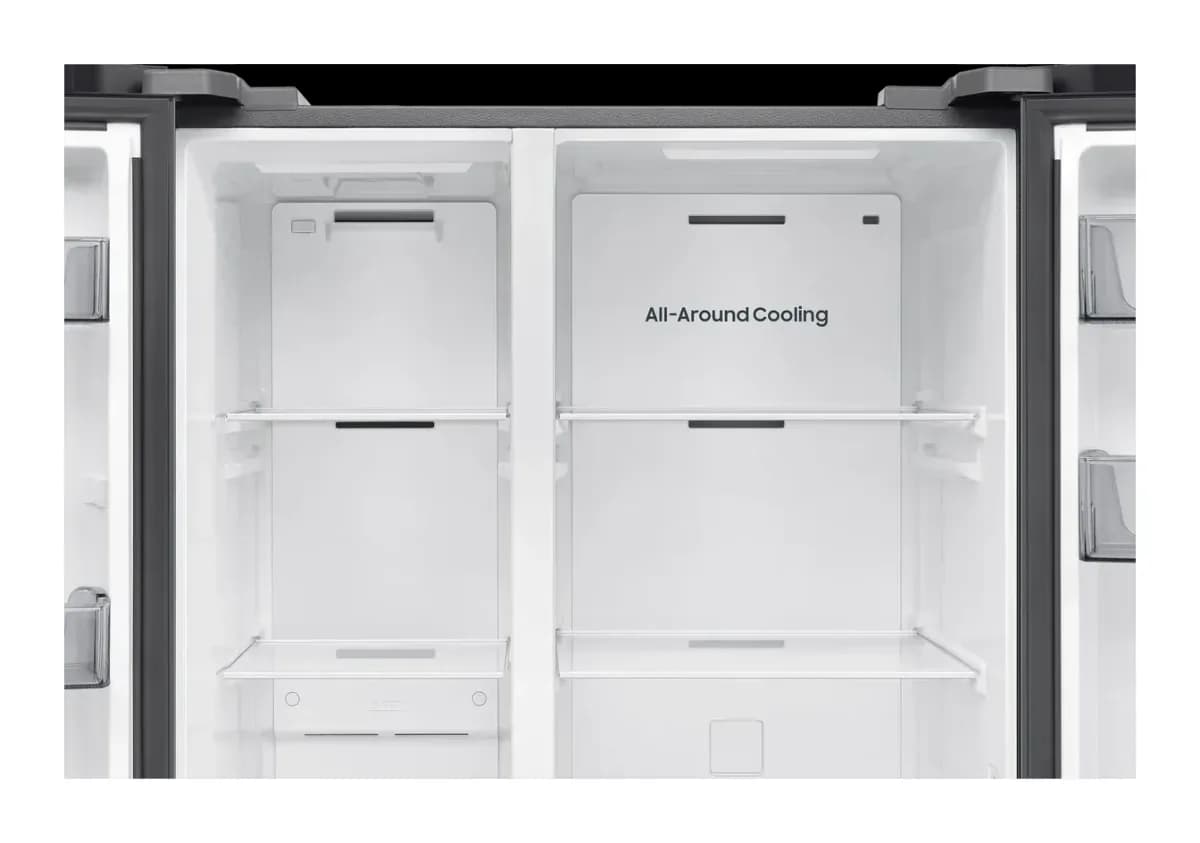 Холодильник с морозильником Samsung RS70F65Q1TWR