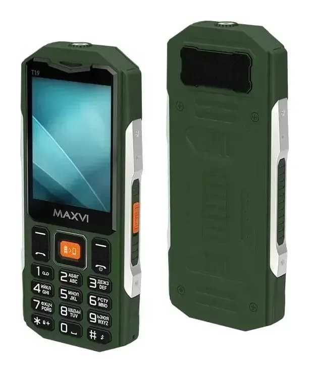 Мобильный телефон Maxvi T19 (зеленый)