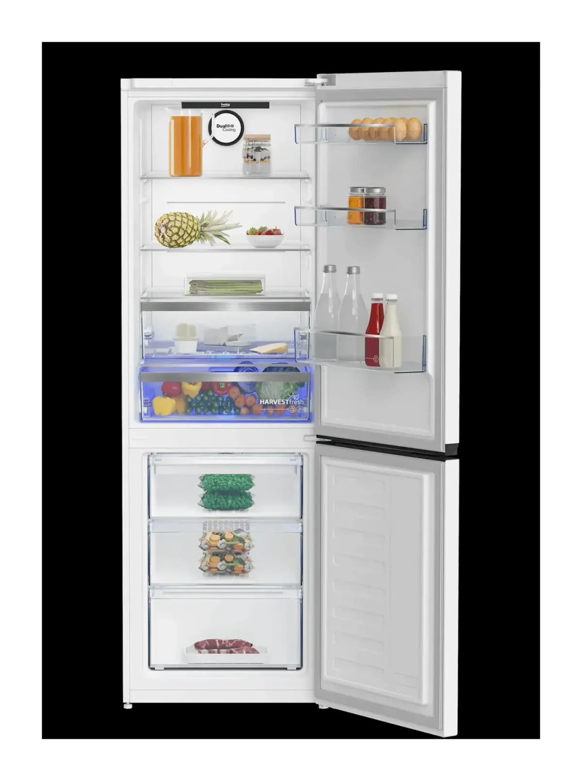 Холодильник с морозильником Beko B5RCNK366HDW