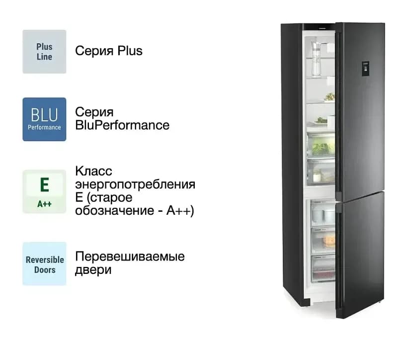 Холодильник с морозильником Liebherr CBNbdc 573i