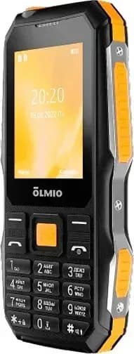Мобильный телефон Olmio X03 (черный/оранжевый)