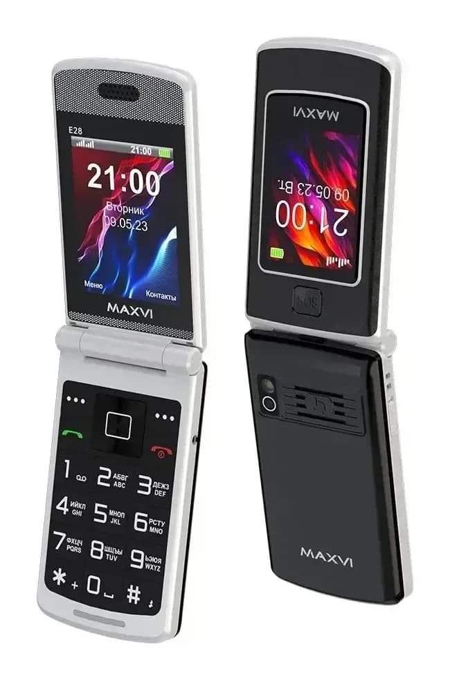 Мобильный телефон Maxvi E28 (черный)