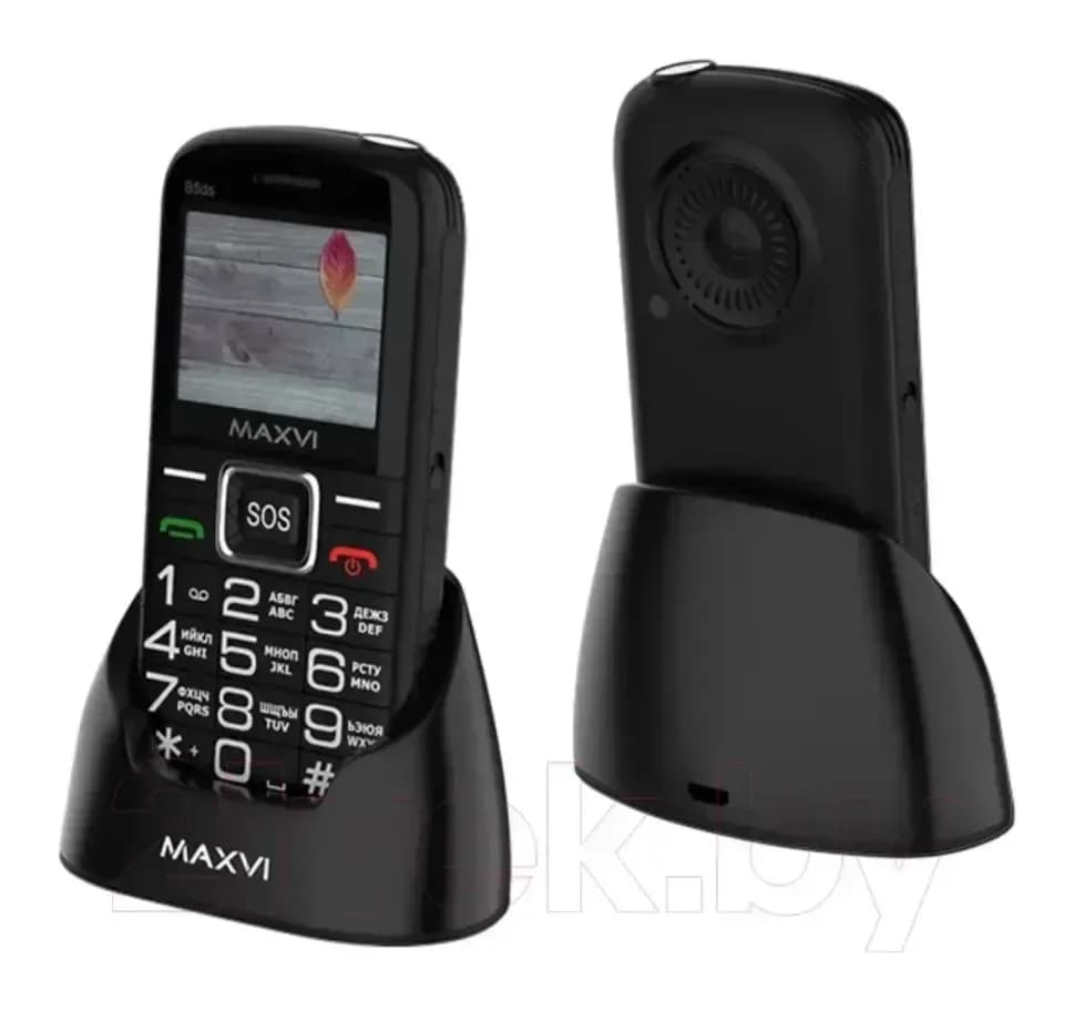 Мобильный телефон Maxvi B5ds (черный)