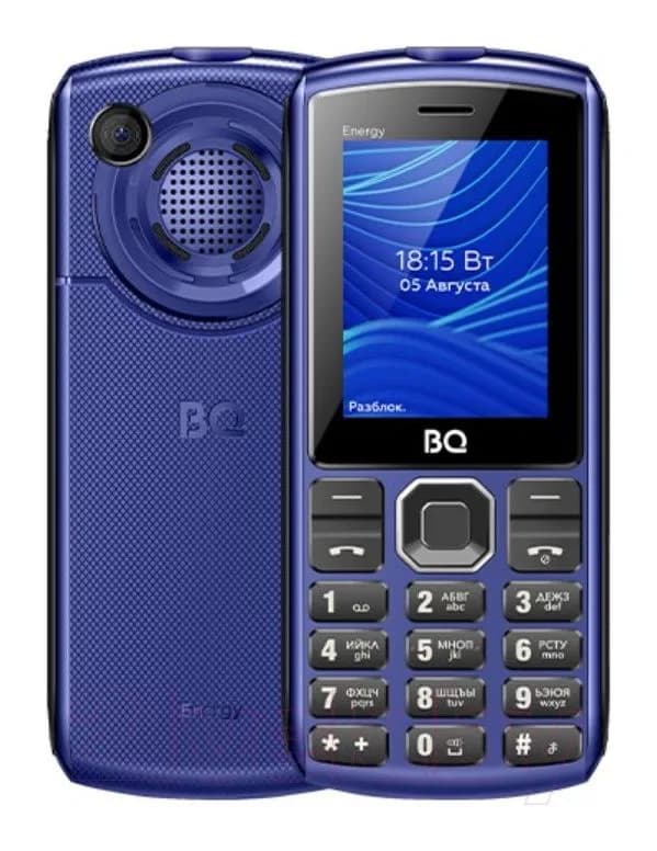 Мобильный телефон BQ Energy BQ-2452 (синий/черный)