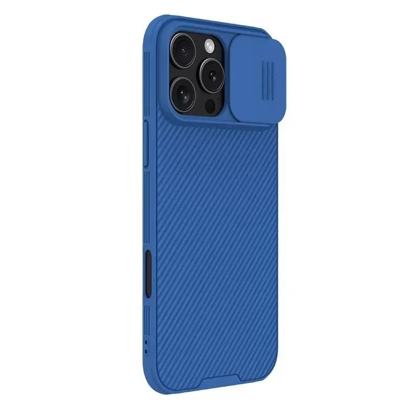 Чехол-накладка Nillkin CamShield Pro для iPhone 16 Pro Max (синий)