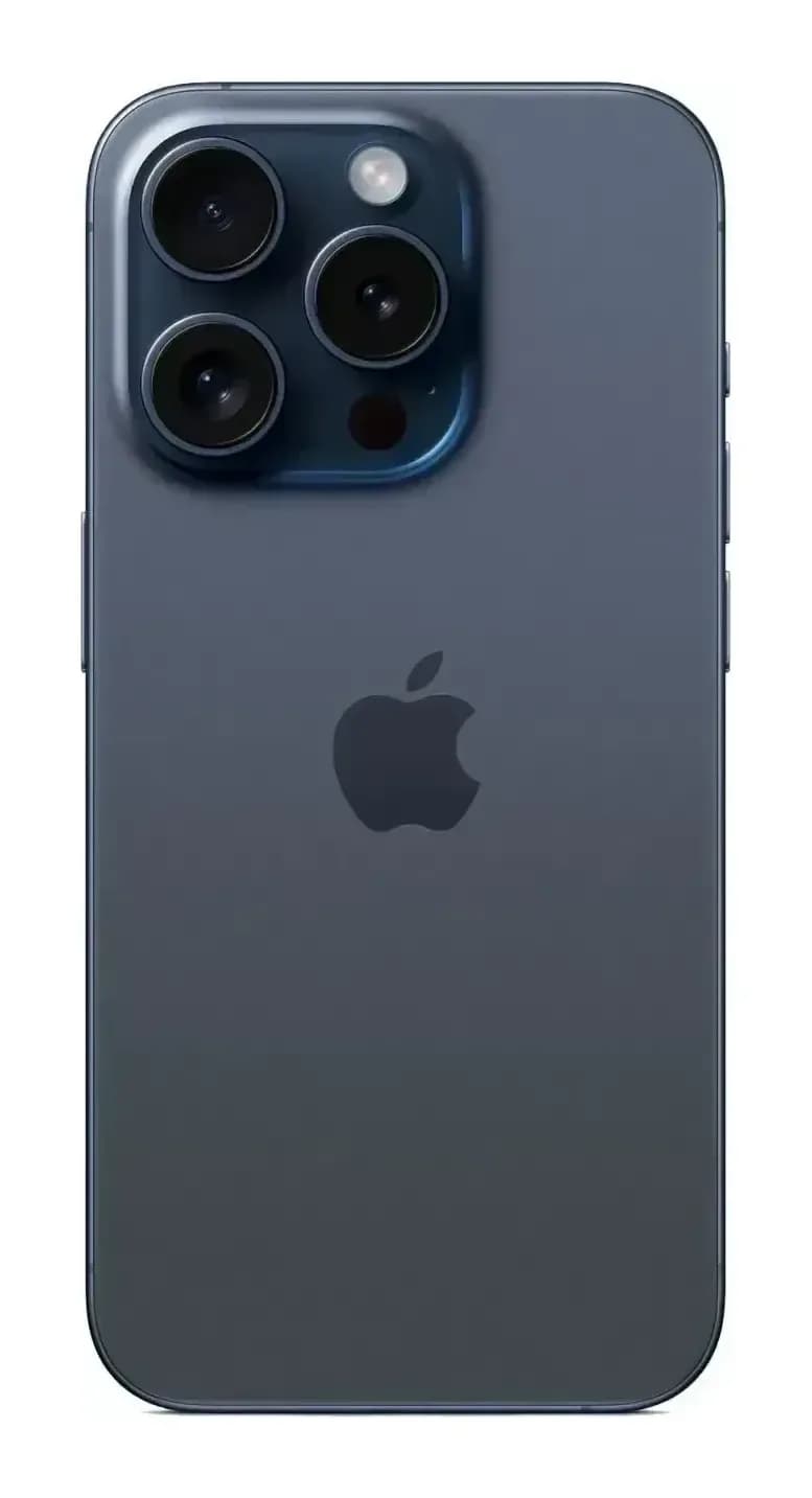 Смартфон восстановленный Apple iPhone 15 Pro 128GB Flip Грейд B (синий титан)