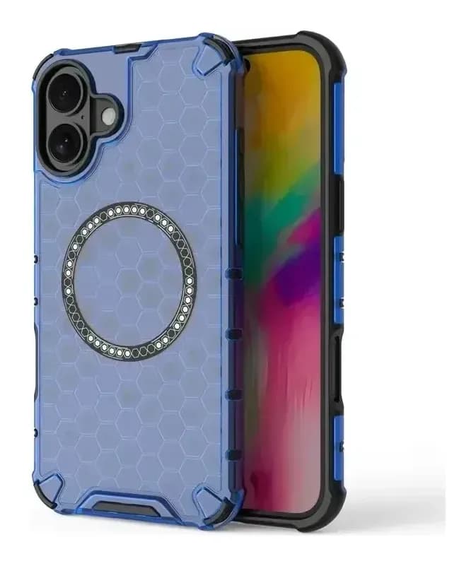 Чехол-накладка G-Case Для iPhone 16 / 6601111405A (голубой)