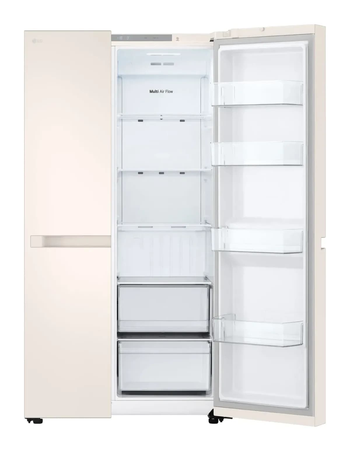 Холодильник с морозильником LG GC-B257KEHW