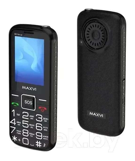 Мобильный телефон Maxvi B 21ds up (черный)