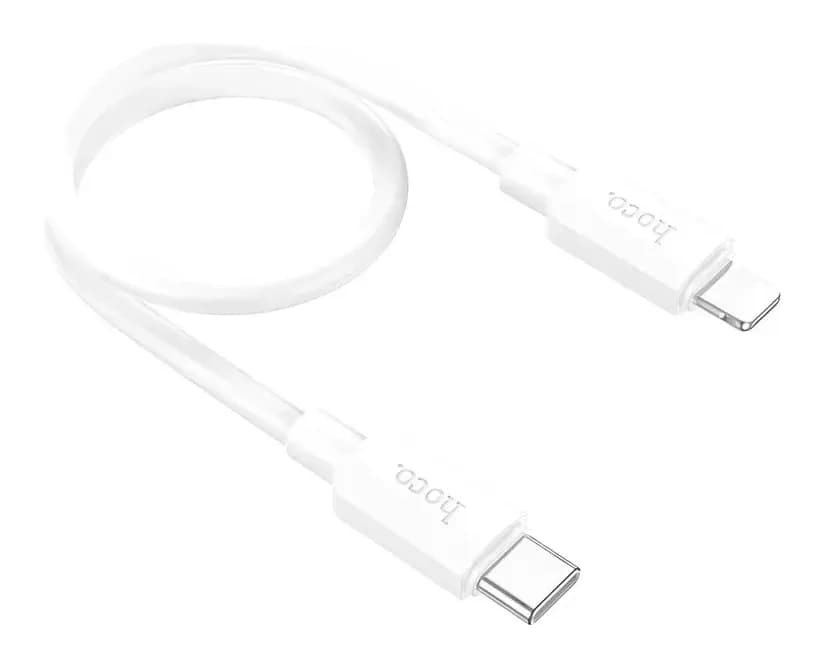 Зарядный кабель Hoco X96 Lightning-Type-C (0.25м, белый)