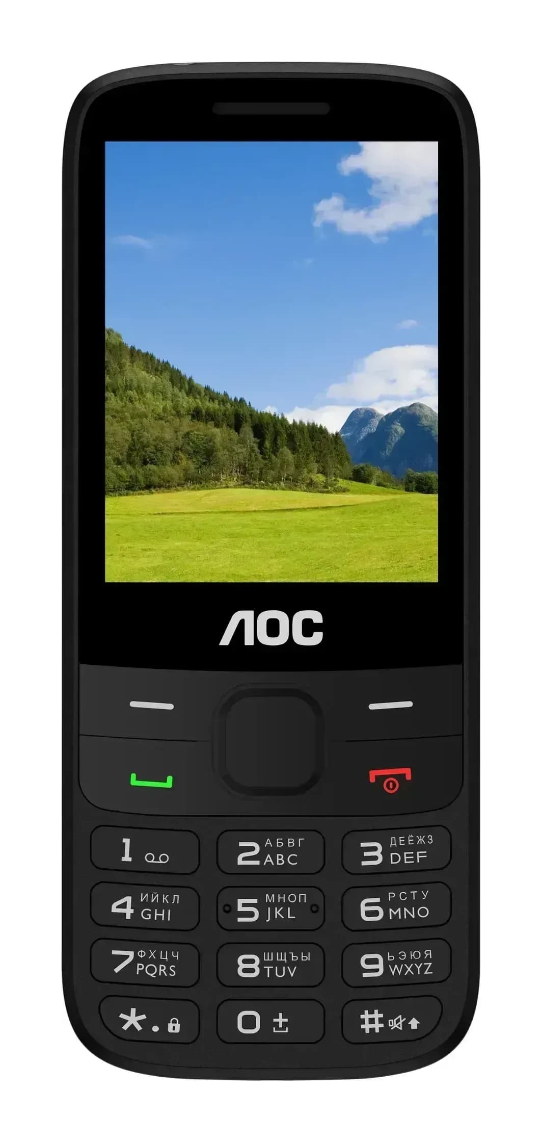 Мобильный телефон AOC A280 / CTA280BK/00 (черный)