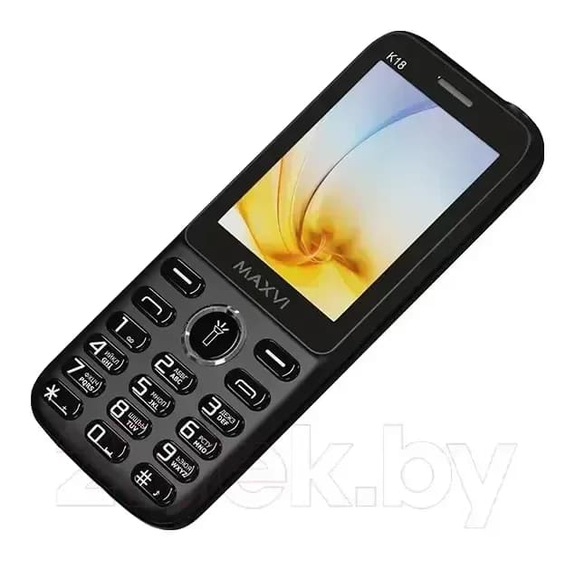 Мобильный телефон Maxvi K18 (черный)