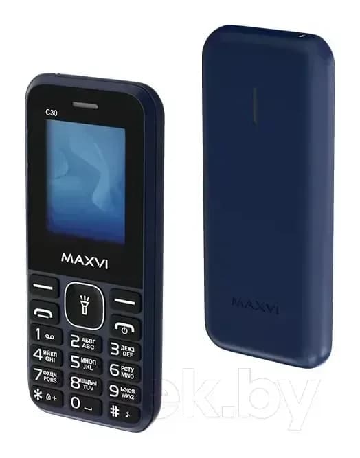 Мобильный телефон Maxvi C30 (синий)