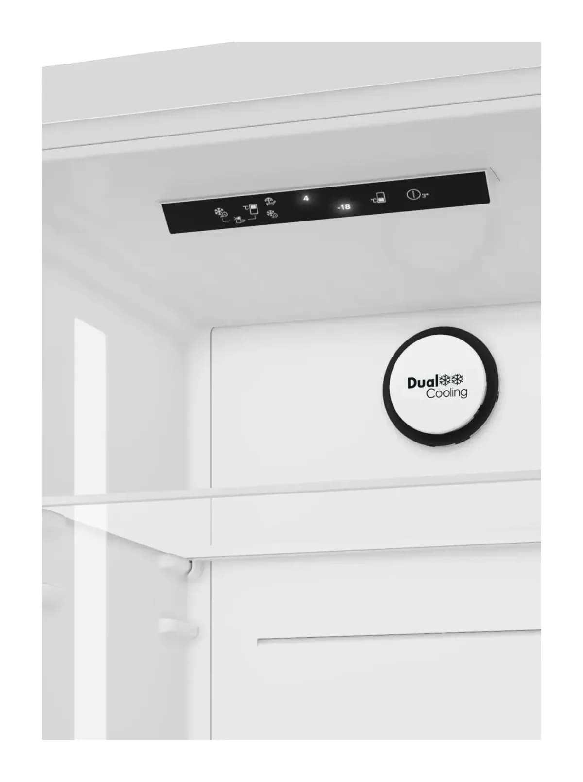 Холодильник с морозильником Beko B3RCNK403HW