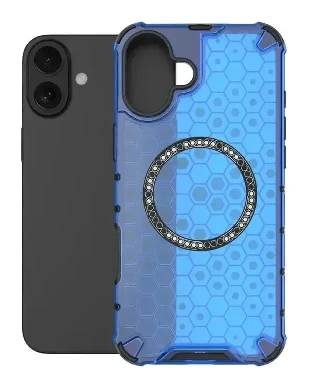 Чехол-накладка G-Case Для iPhone 16 / 6601111405A (голубой)