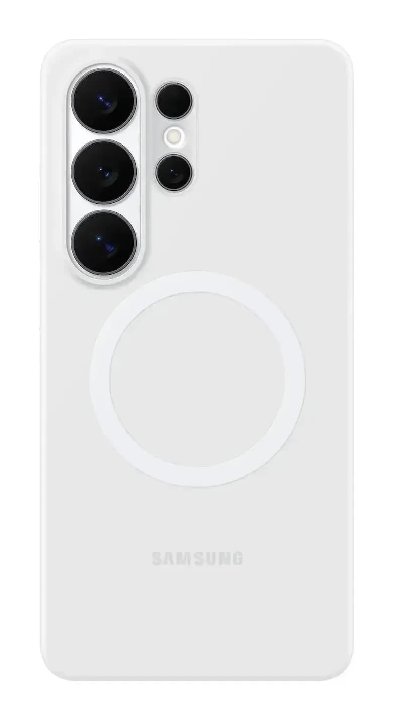 Чехол-накладка Samsung Silicone Magnet Case S26 Ultra / EF-ES948CWEGRU (белый)