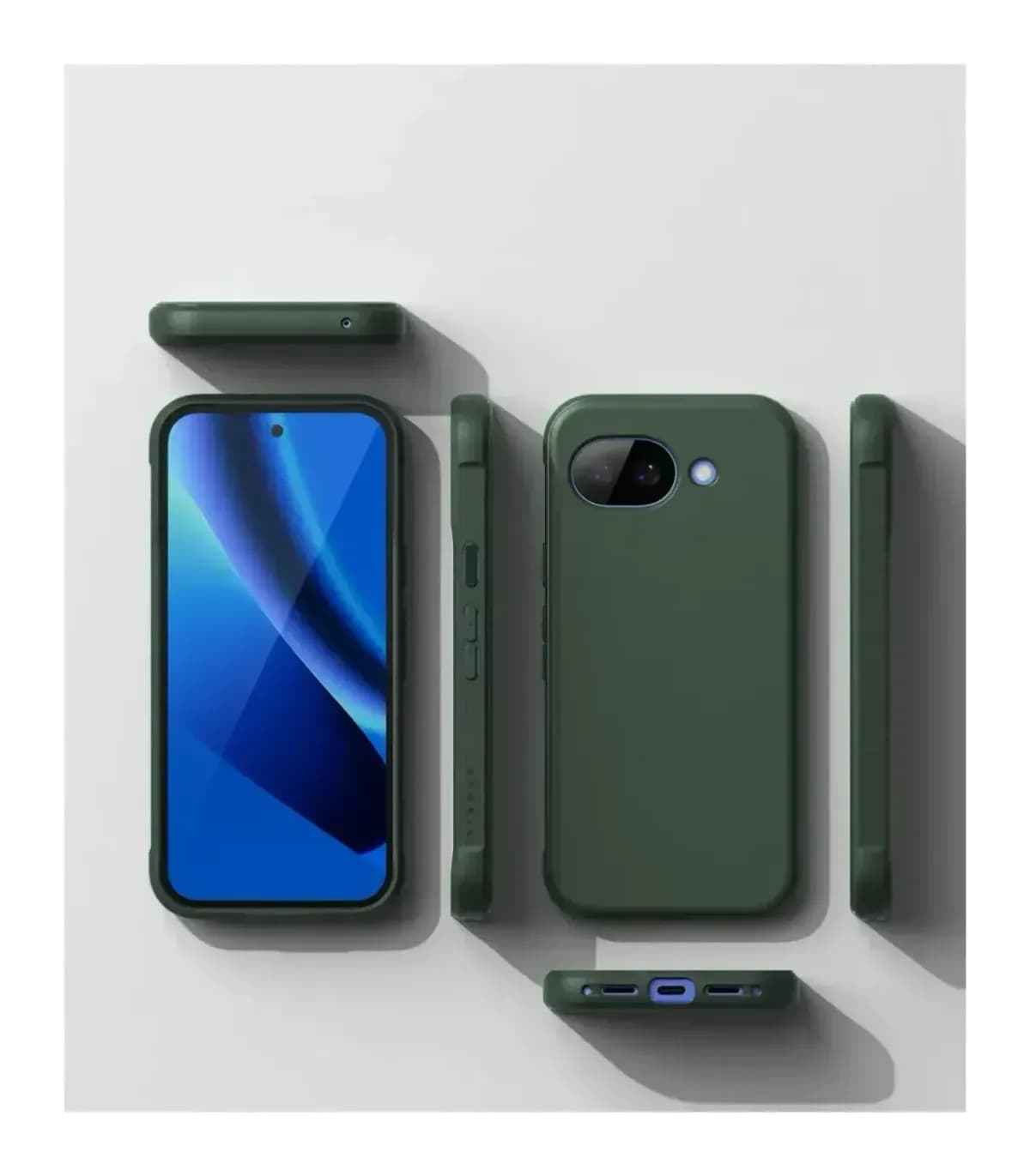 Чехол-накладка Ringke Onyx для Pixel 10a (Dark Green)