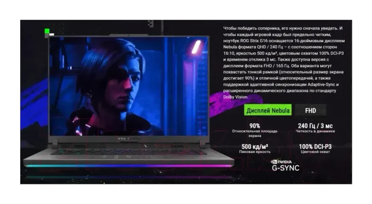 Игровой ноутбук Asus G614PH-RV044 (90NR0KX7-M003W0) Windows 11 Pro