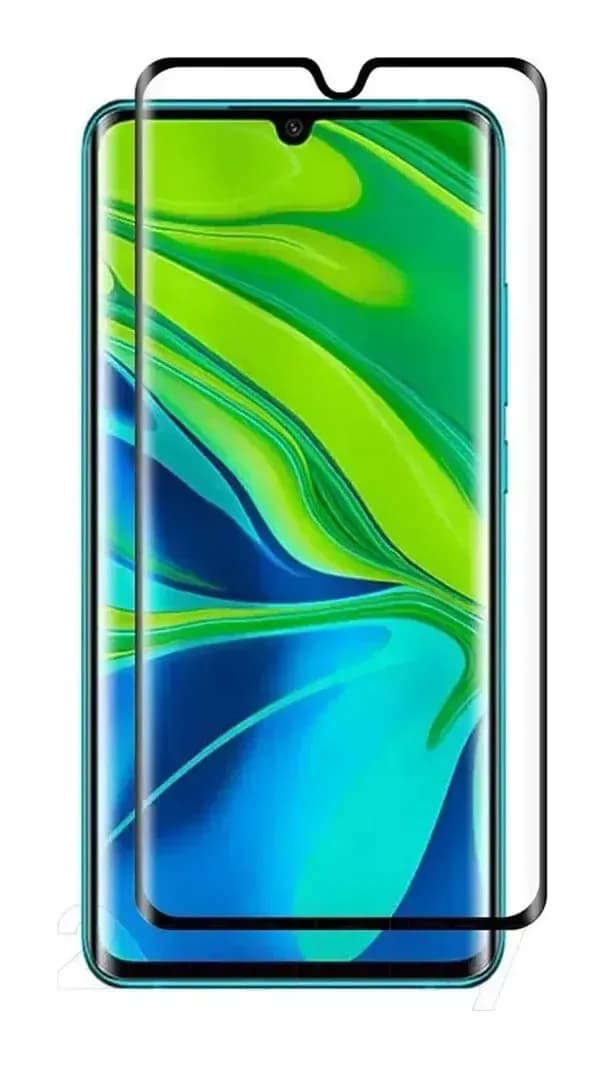 Защитное стекло для телефона Case Full Glue для Redmi Note 10 Pro (черный глянец)