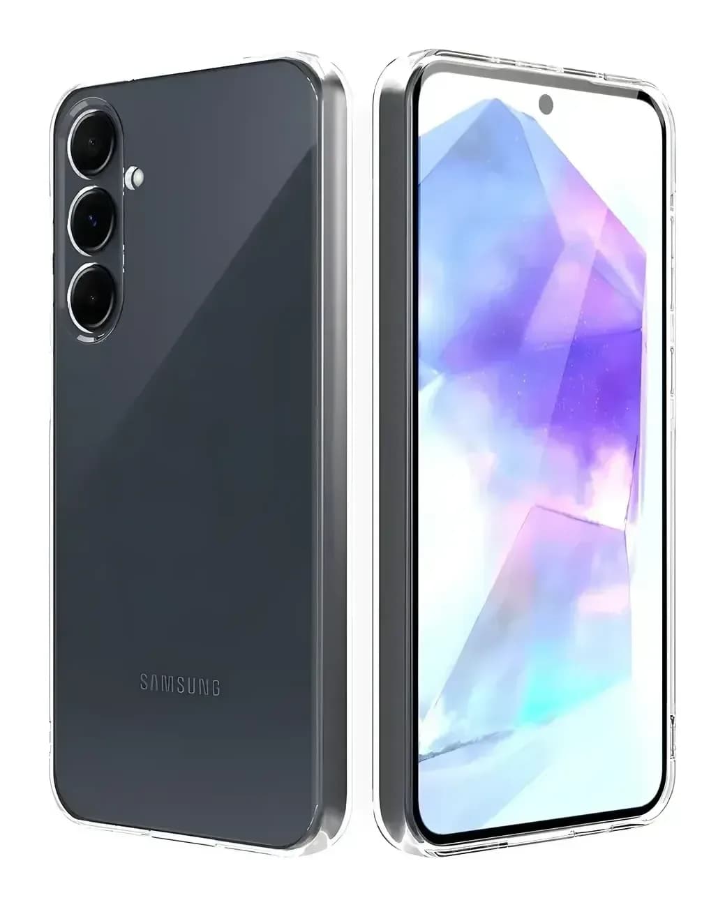 Чехол-накладка Case Better One для Samsung Galaxy A55 (прозрачный)