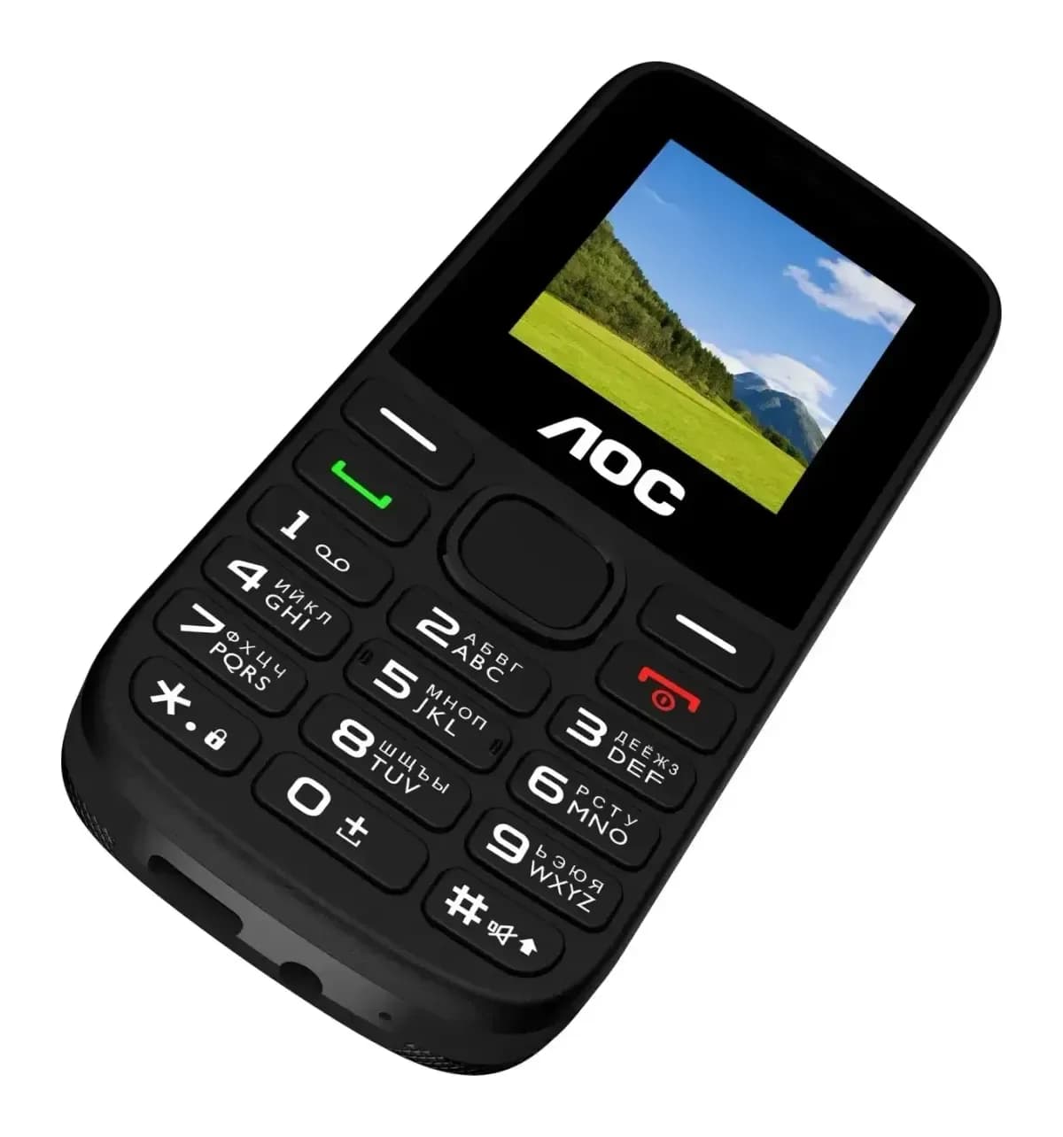 Мобильный телефон AOC A175 / CTA175BK/00 (черный)