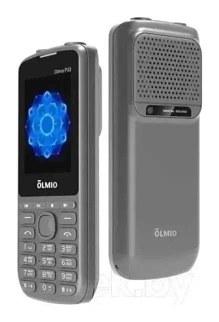 Мобильный телефон Olmio P33 (серый)