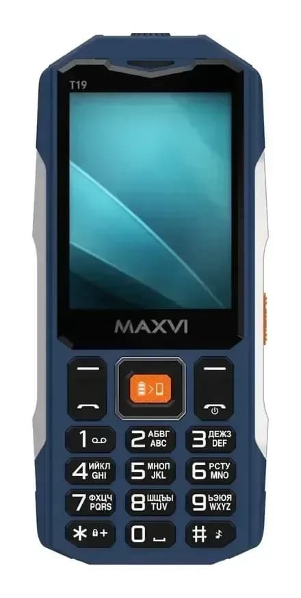 Мобильный телефон Maxvi T19 (синий)