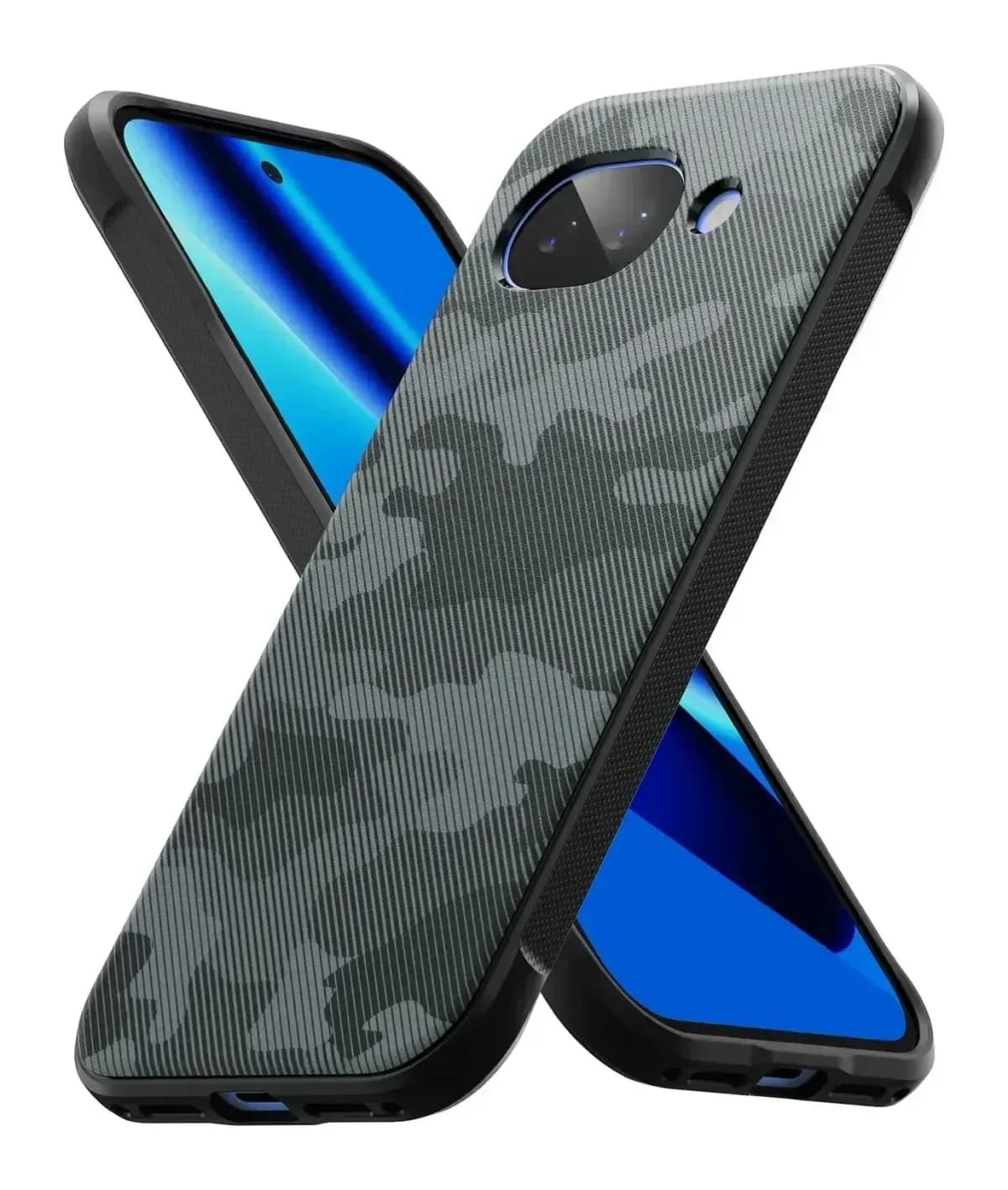 Чехол-накладка Ringke Onyx для Pixel 10a (Camo Black)