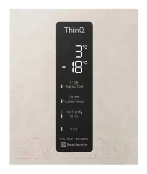 Холодильник с морозильником LG DoorCooling+ GA-B509CEQM