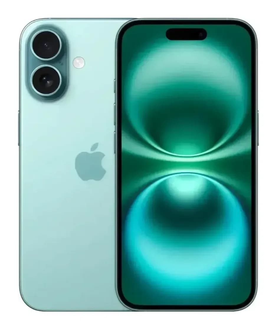 Смартфон Apple iPhone 16 128GB (бирюзовый)