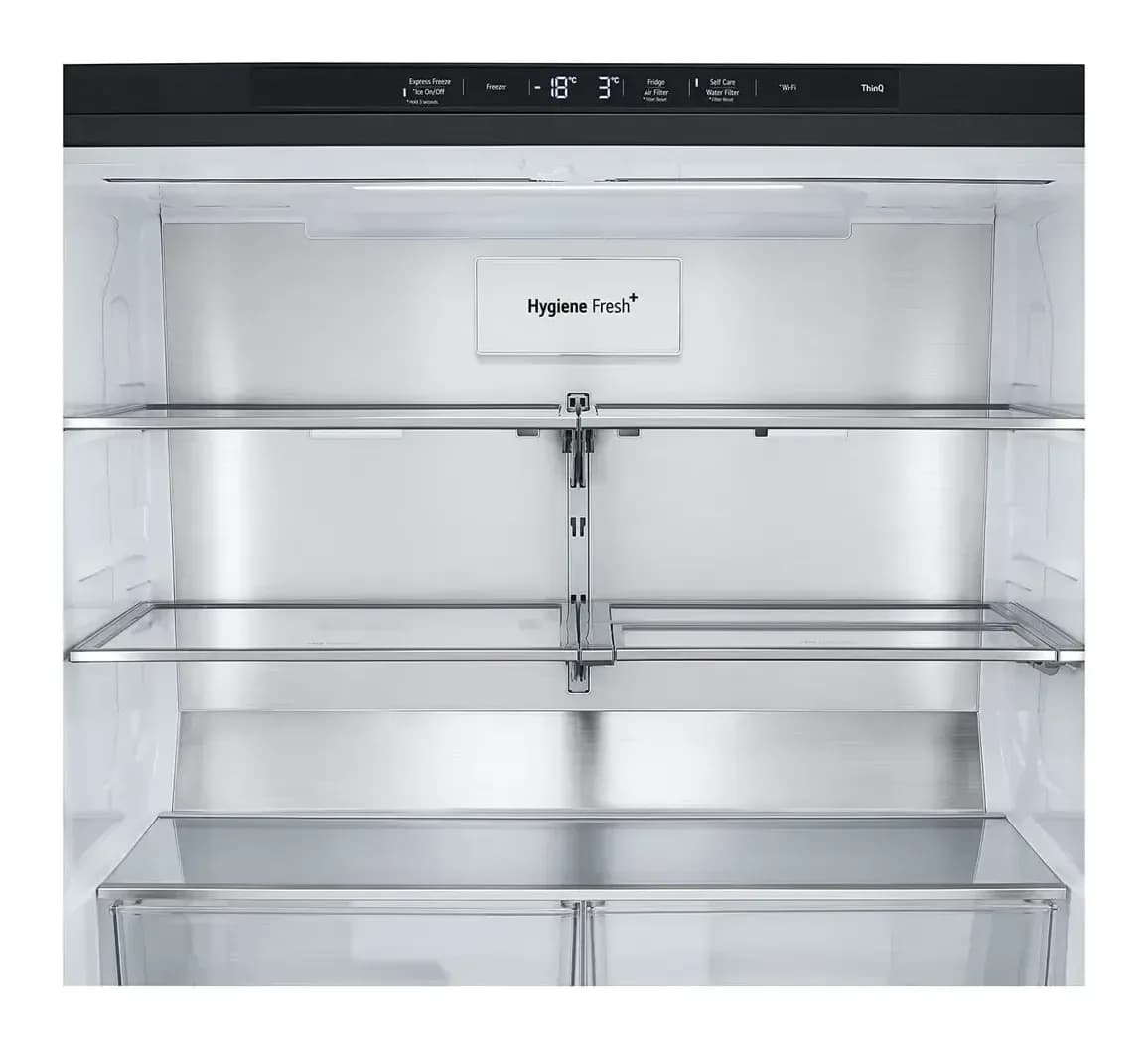 Холодильник с морозильником LG GC-X24FFCBB