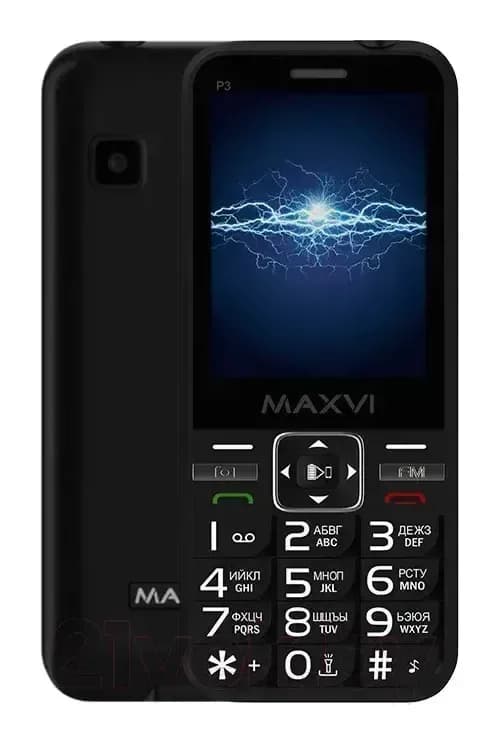 Мобильный телефон Maxvi P3 (черный)