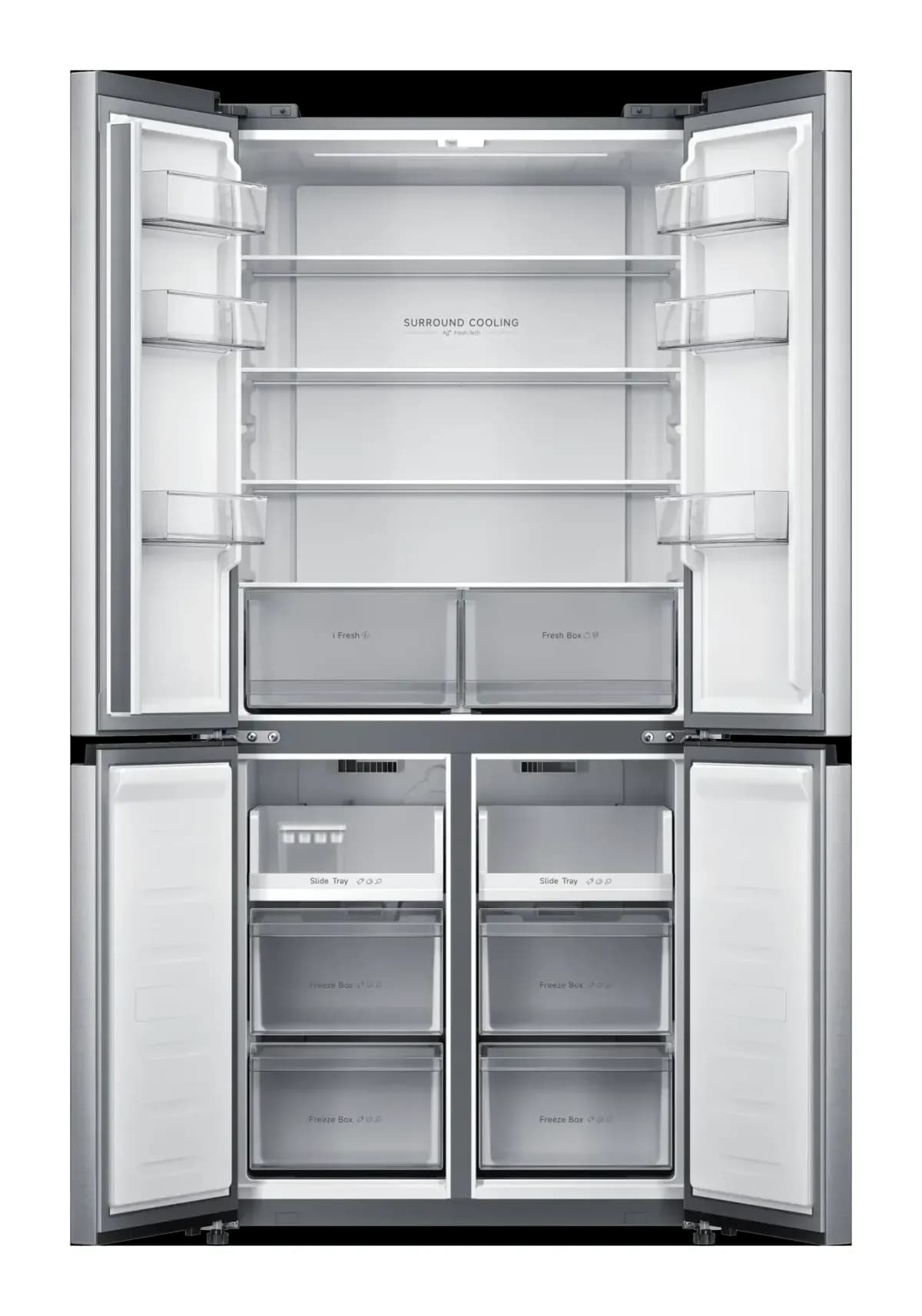 Холодильник с морозильником Xiaomi Mijia Refrigerator Cross Door 451L