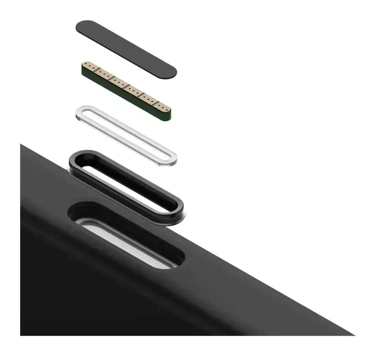 Чехол-накладка Ringke Silicone Magnetic для iPhone 17 Pro (Black)