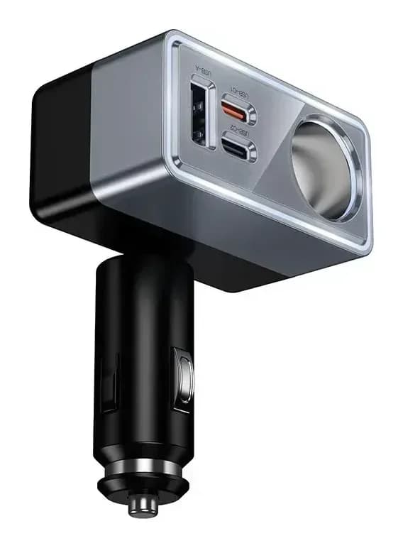 Автомобильное зарядное устройство Hoco Z65A Smart (черный)
