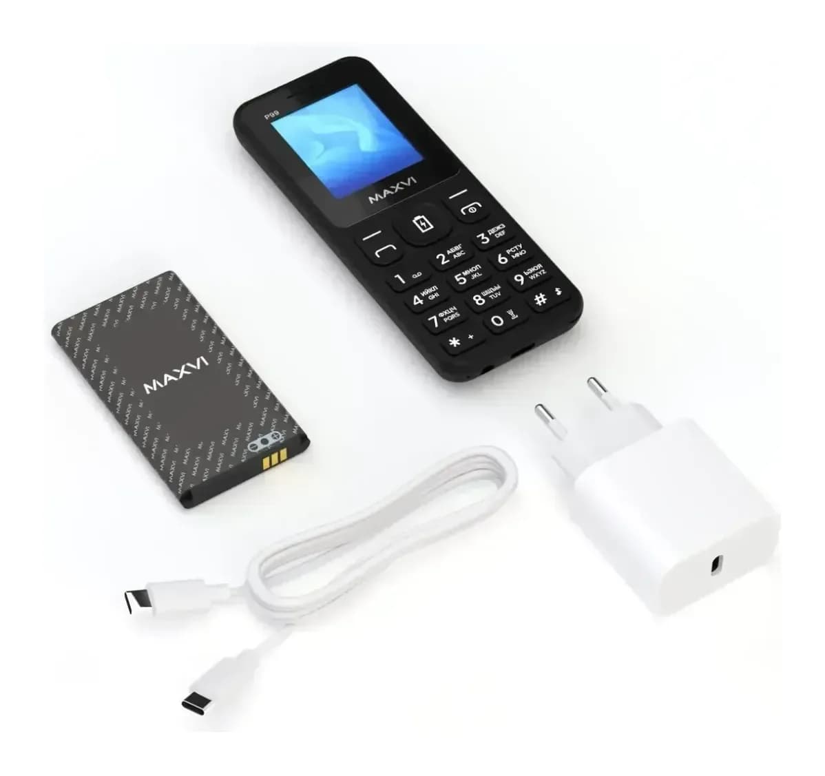 Мобильный телефон Maxvi P99 (черный)