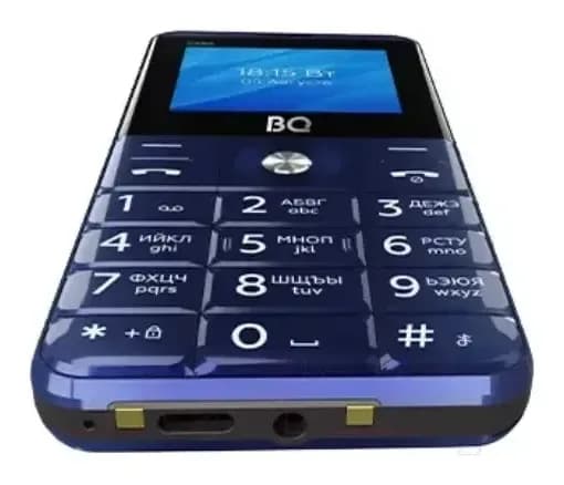 Мобильный телефон BQ BQ-2006 Comfort (синий/черный)
