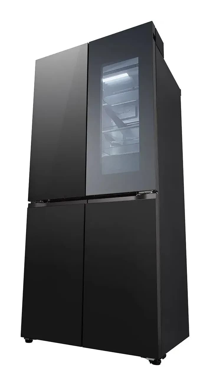 Холодильник с морозильником LG GC-V22FHBBM