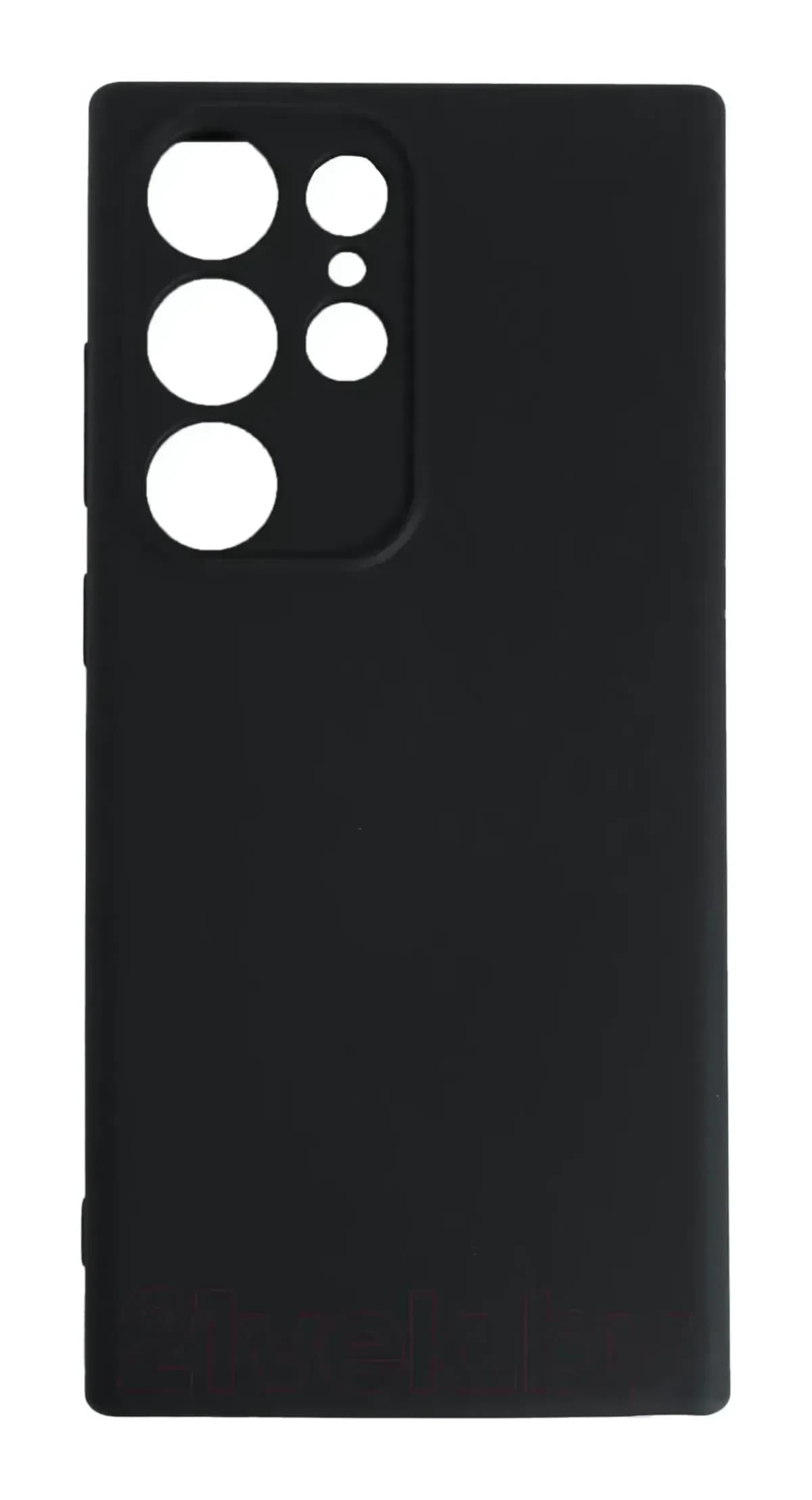 Чехол-накладка Case Coated для Galaxy S23 Ultra (черный)