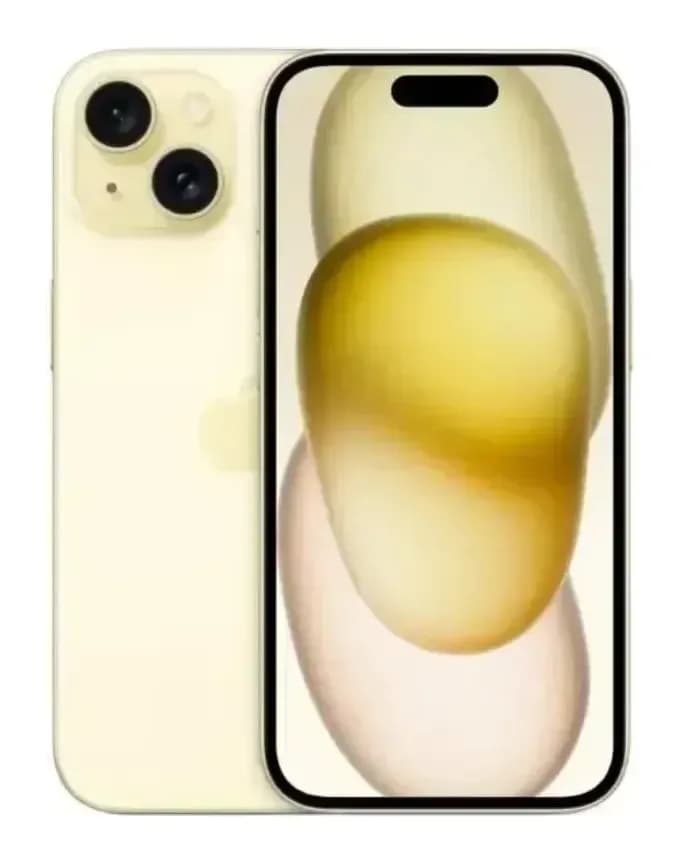 Смартфон восстановленный Apple iPhone 15 128GB ELNU Грейд A (желтый)
