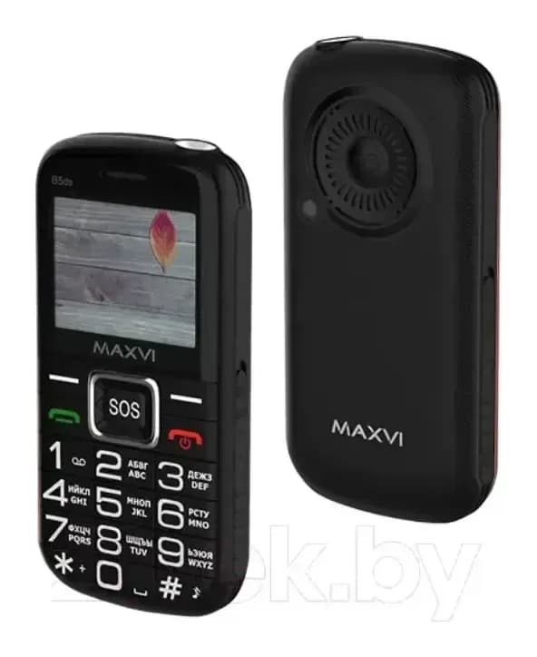 Мобильный телефон Maxvi B5ds (черный)