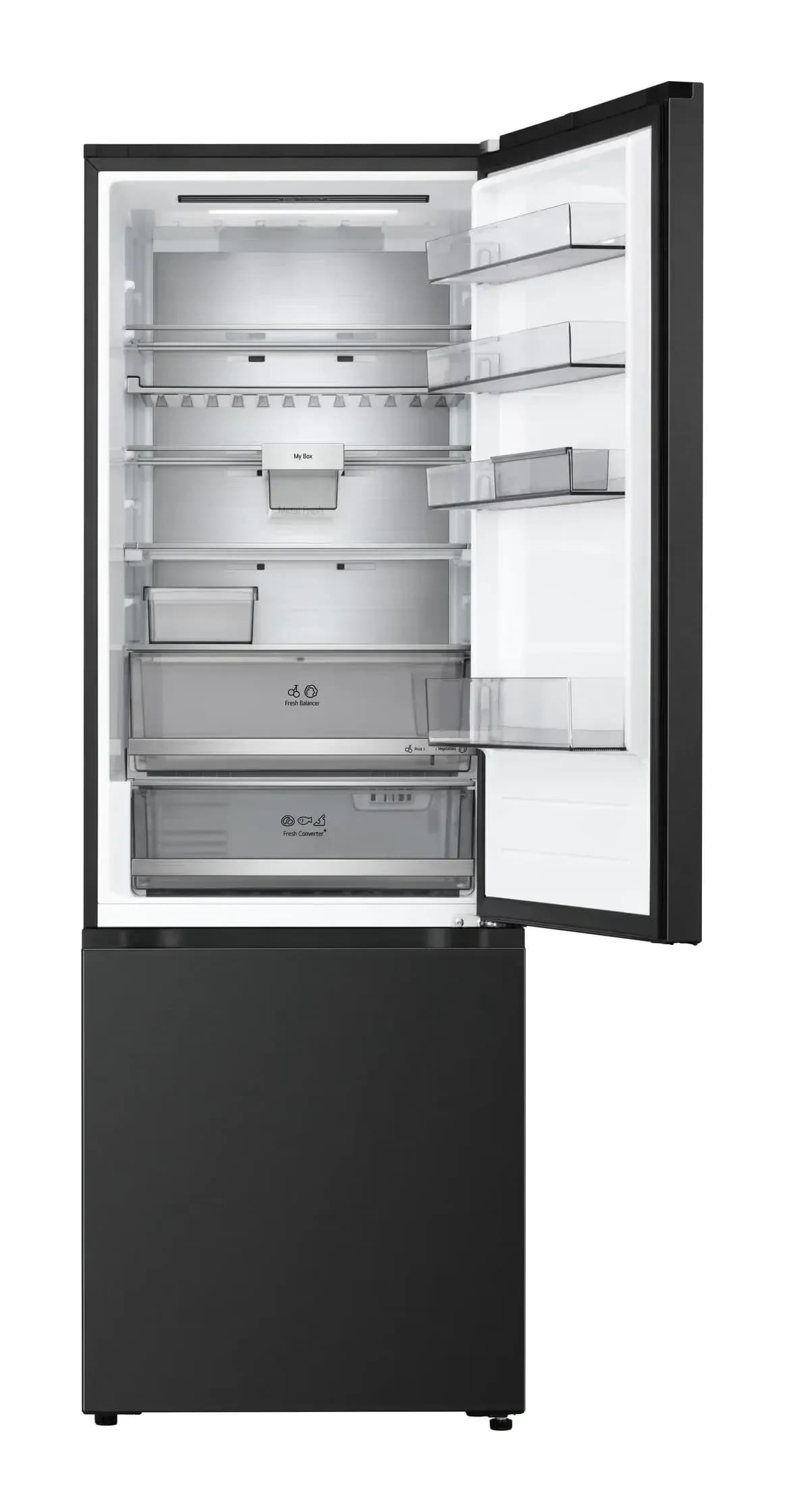 Холодильник с морозильником LG GC-B640FTKM