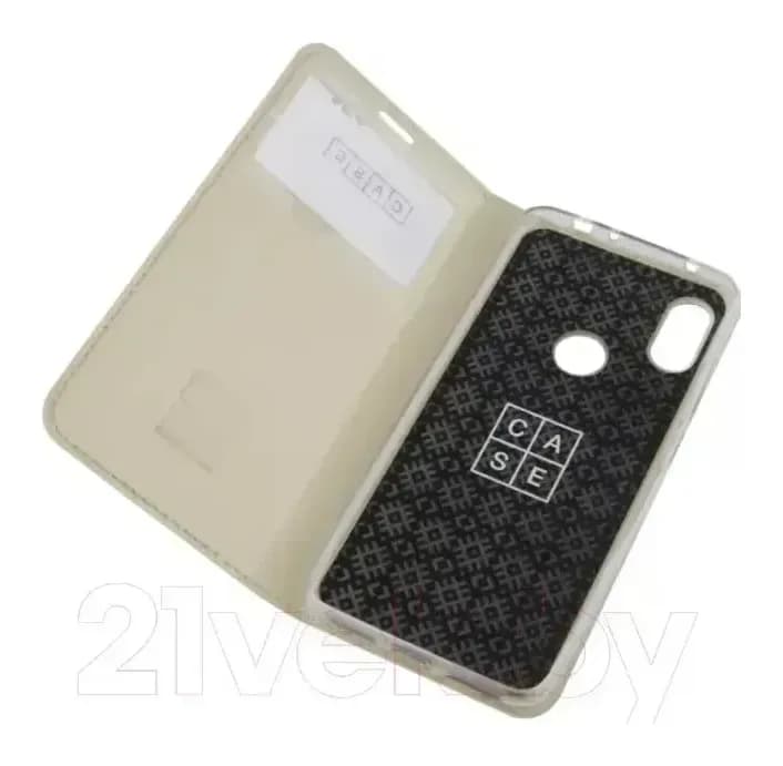 Чехол-книжка Case Hide Series для Redmi Note 6 Pro (золото)
