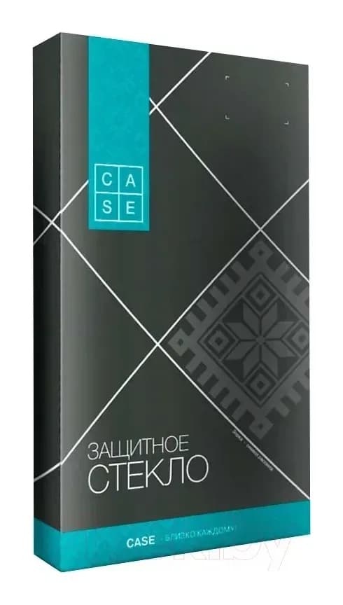 Защитное стекло для телефона Case 3D Premium для iPhone 12 / 12 Pro (черный)