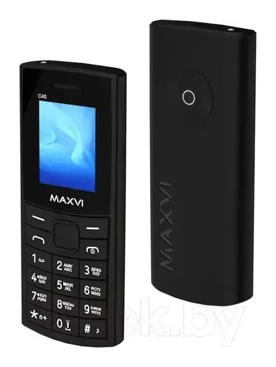 Мобильный телефон Maxvi С40 (черный)