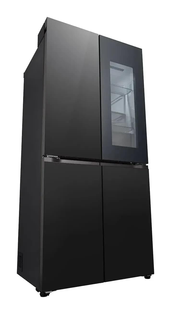Холодильник с морозильником LG GC-V22FHBBM