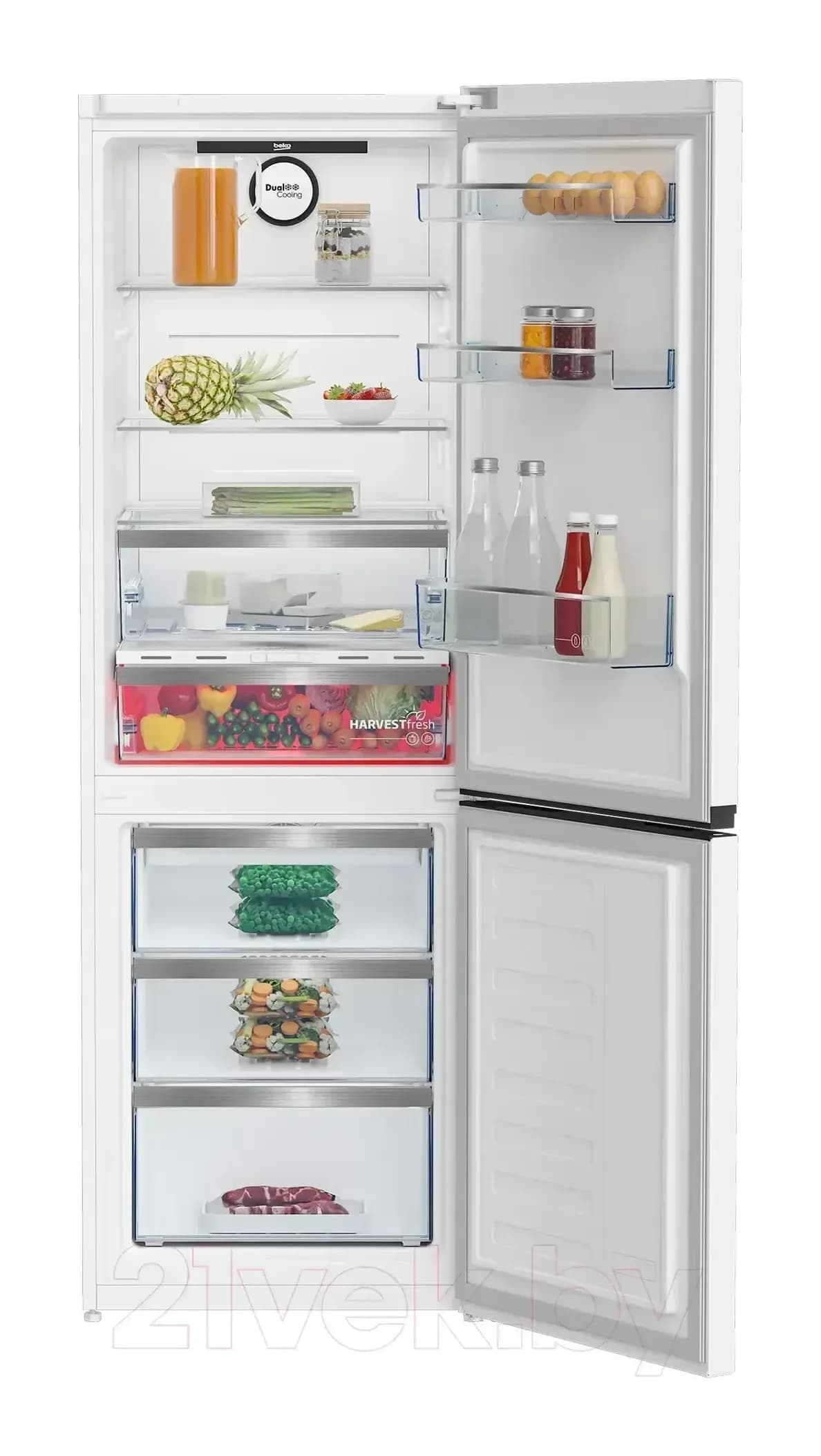 Холодильник с морозильником Beko B5RCNK363ZW