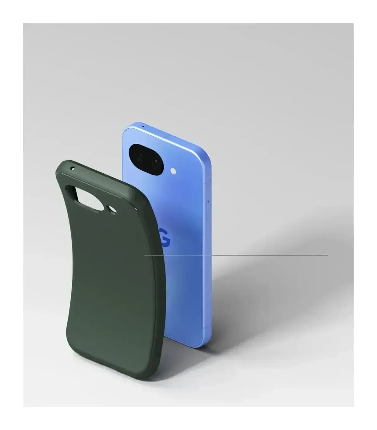 Чехол-накладка Ringke Onyx для Pixel 10a (Dark Green)