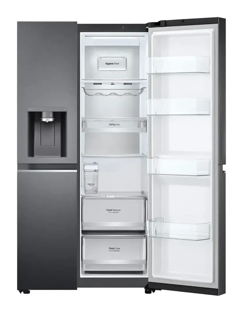Холодильник с морозильником LG GC-L257CBEV