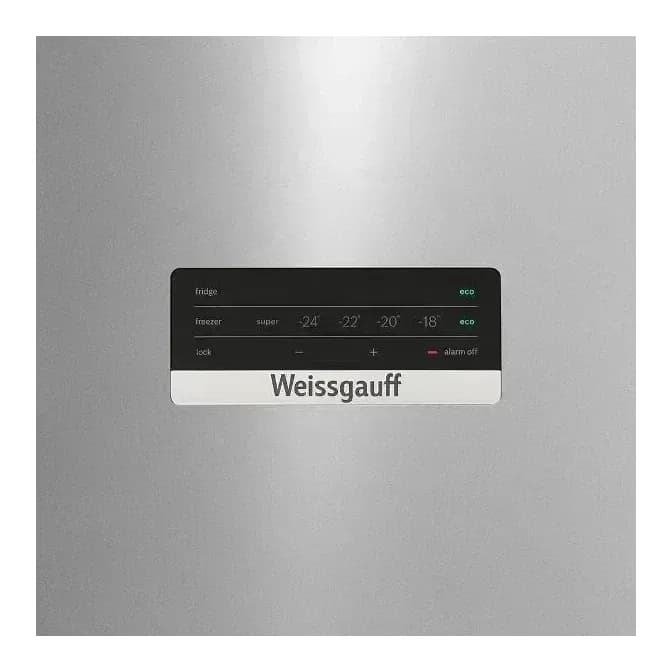 Холодильник с морозильником Weissgauff CBN2WB3M2